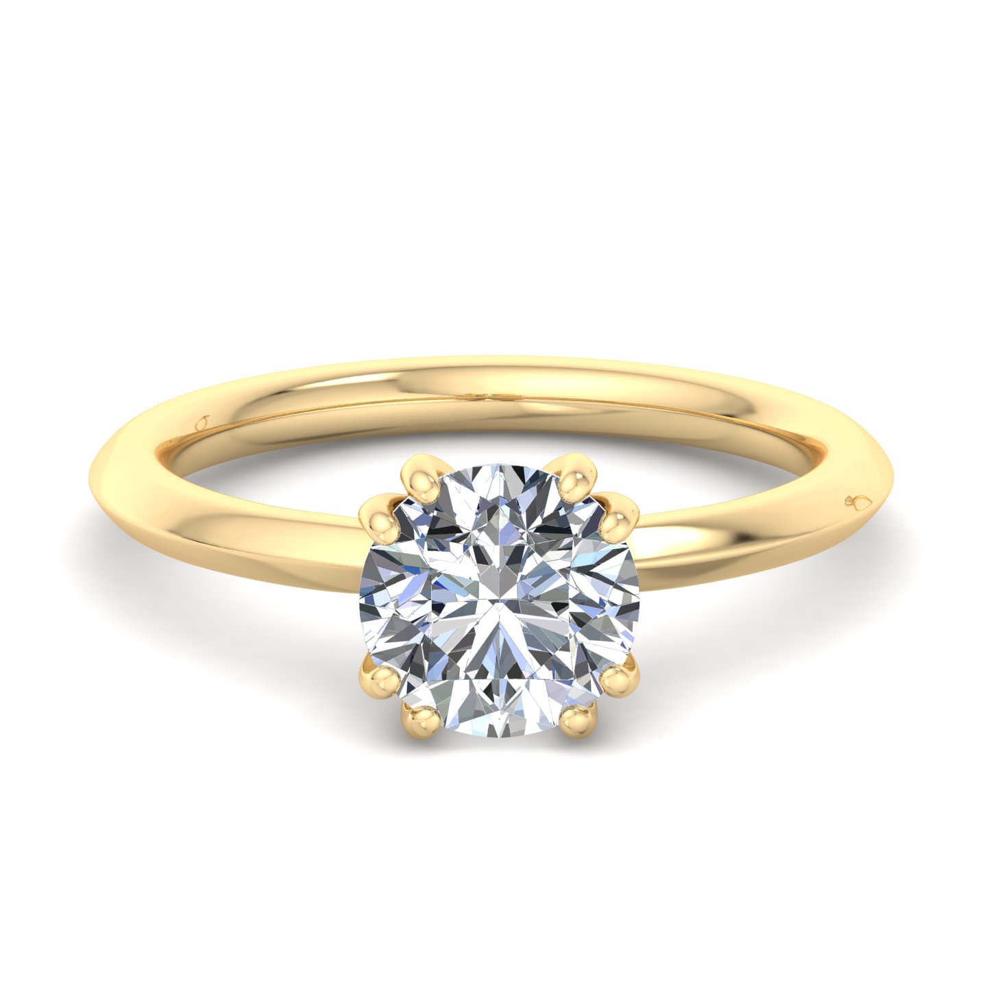 Lorelei Double Prong Solitaire Engagement Ring
